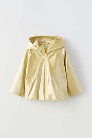 WATER-REPELLENT RUBBERISED DUNGAREES - Yellow by Zara - Image 0