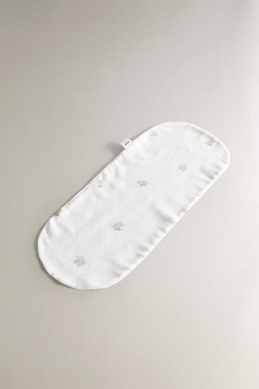 CHILDREN'S ELEPHANT SHOULDER BIB - Oyster-white by Zara - Image 1