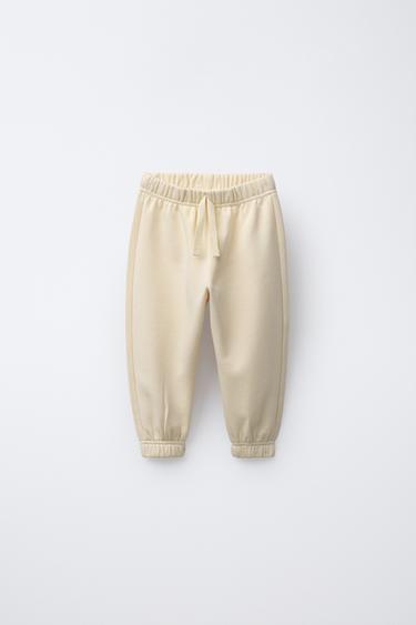 HEART POCKET JOGGER TROUSERS - Vanilla by Zara - Image 0