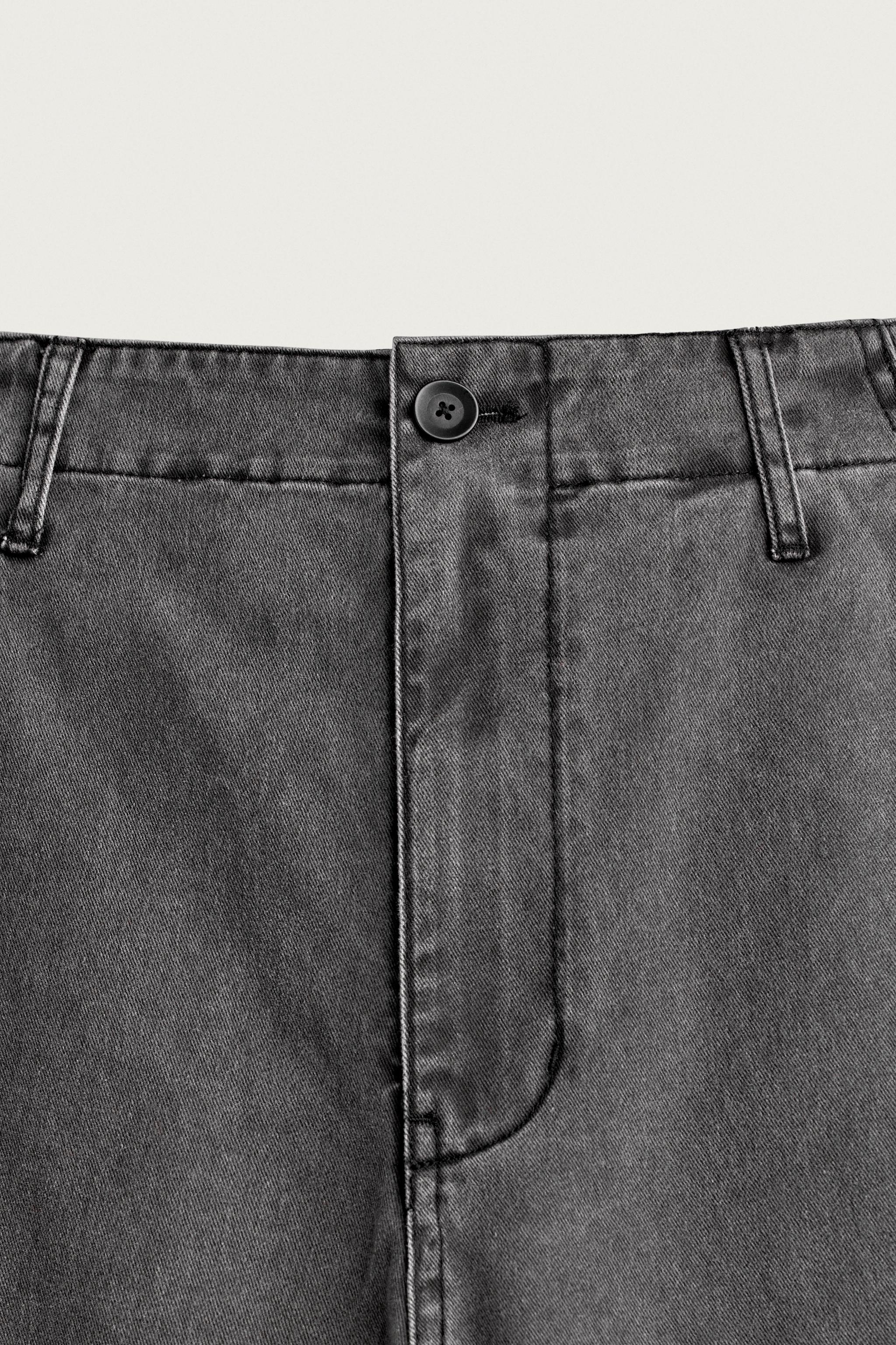 SEAMED BALLOON FIT PANTS