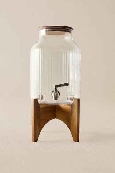 ACACIA WOOD DISPENSER BASE - 990 by Zara