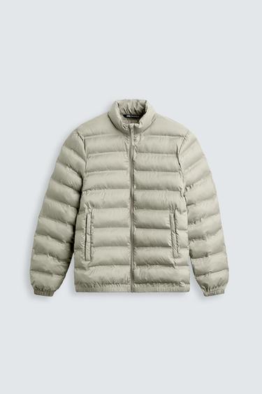 CAZADORA LIGERA ACOLCHADA - Gris topo de Zara
