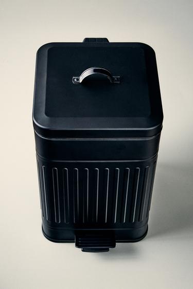 SMALL KITCHEN BIN - Black by Zara