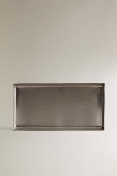 RECHTECKIGES ALUMINIUMTABLETT - Silber von Zara - Bild 0
