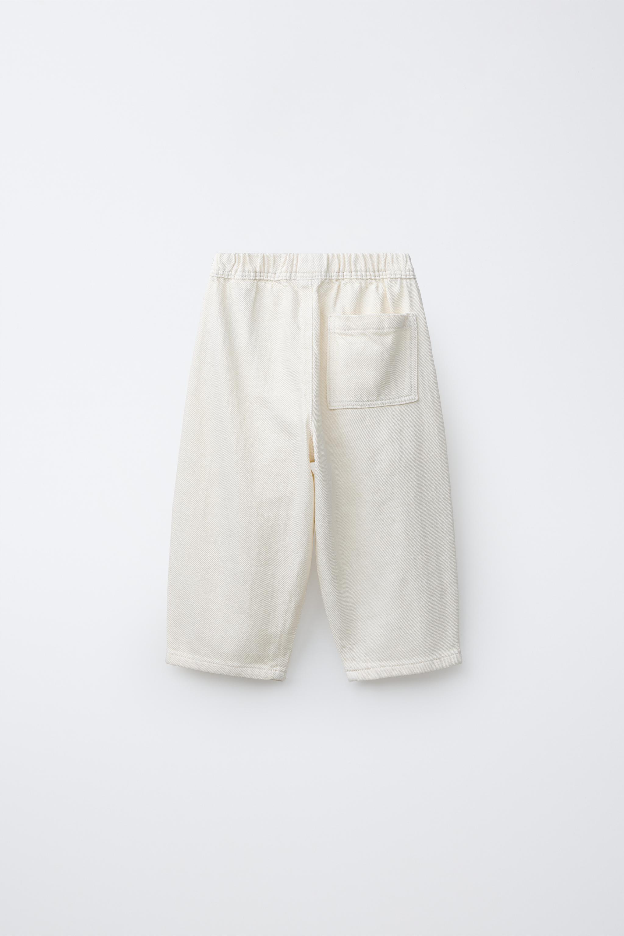 FLOWY TWILL PANTS