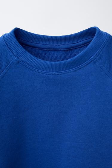 ENSEMBLE DE JOGGING SWEAT ET BERMUDA CASA LAWA © X ZARA KIDS - Bleu roi de Zara - Image 2
