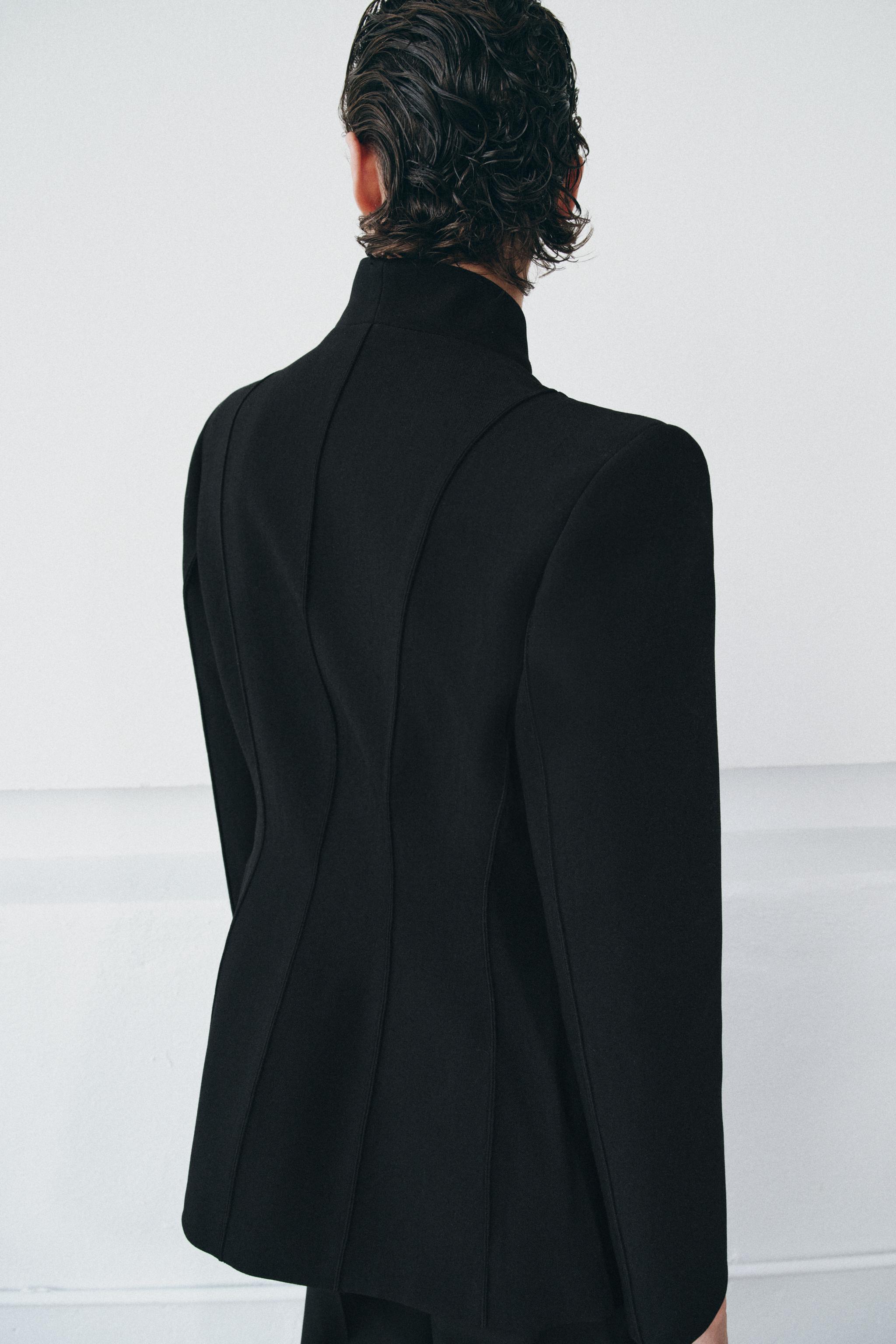 ZW COLLECTION VÜCUDA OTURAN BLAZER - Görsel 3