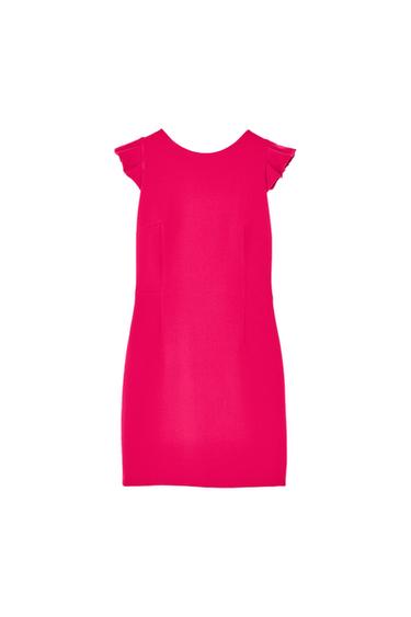 OPEN BACK DRESS WITH BOW
