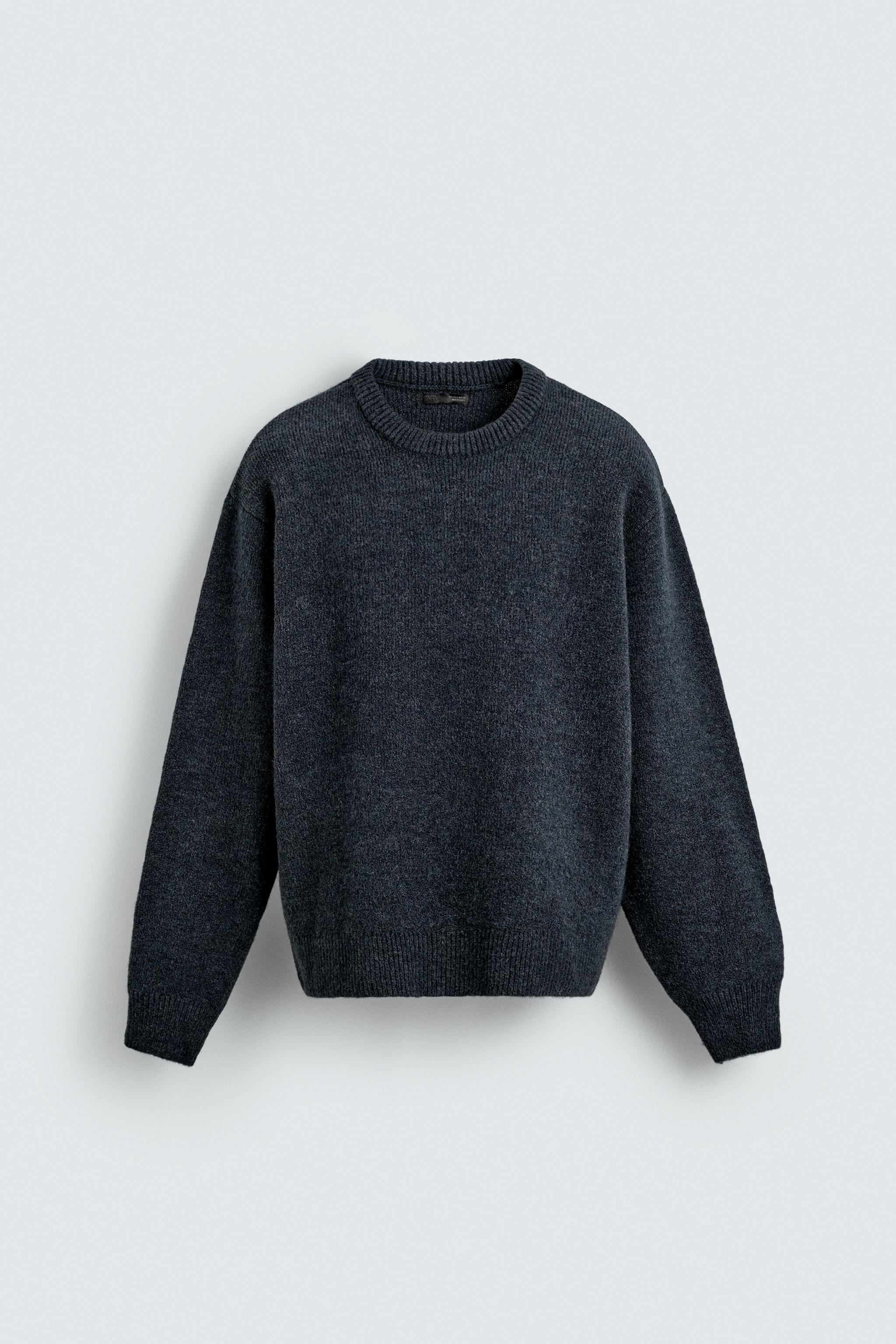 Zara BOXY FIT TEXTURED JUMPER - thumbnail 7 of 8