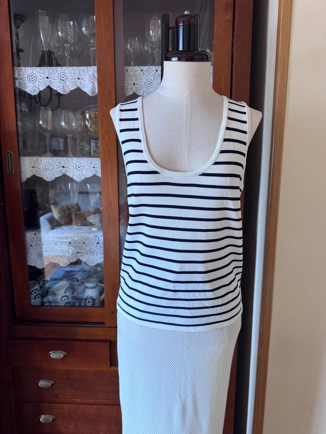 STRIPED KNIT TOP - Image 3