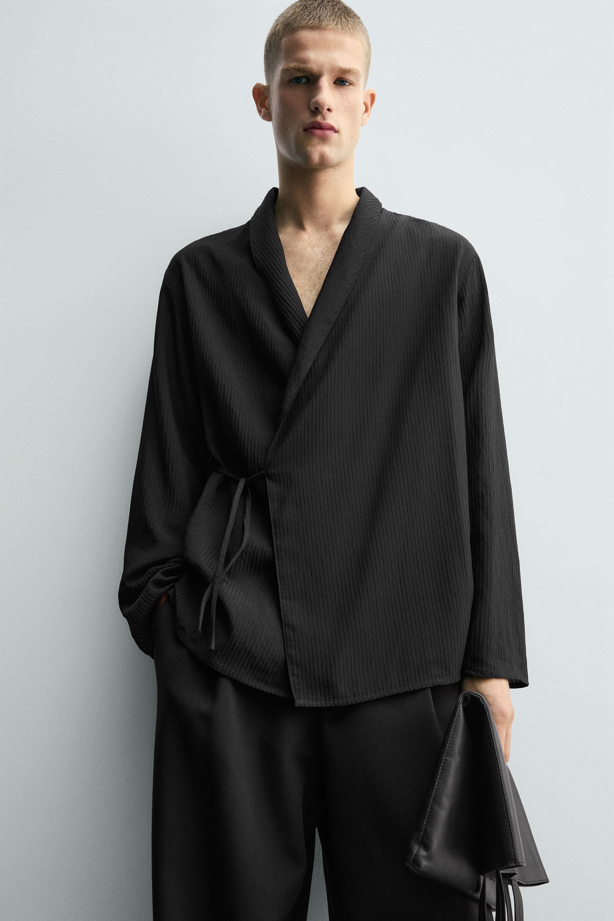 CHEMISE KIMONO STRUCTURÉE