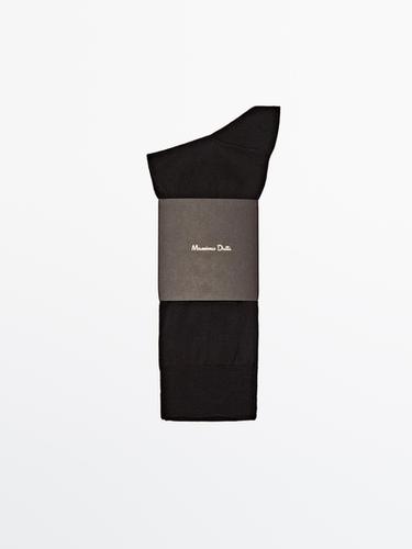 Calcetines vestir lisos - Negro de Zara - Imagen 0