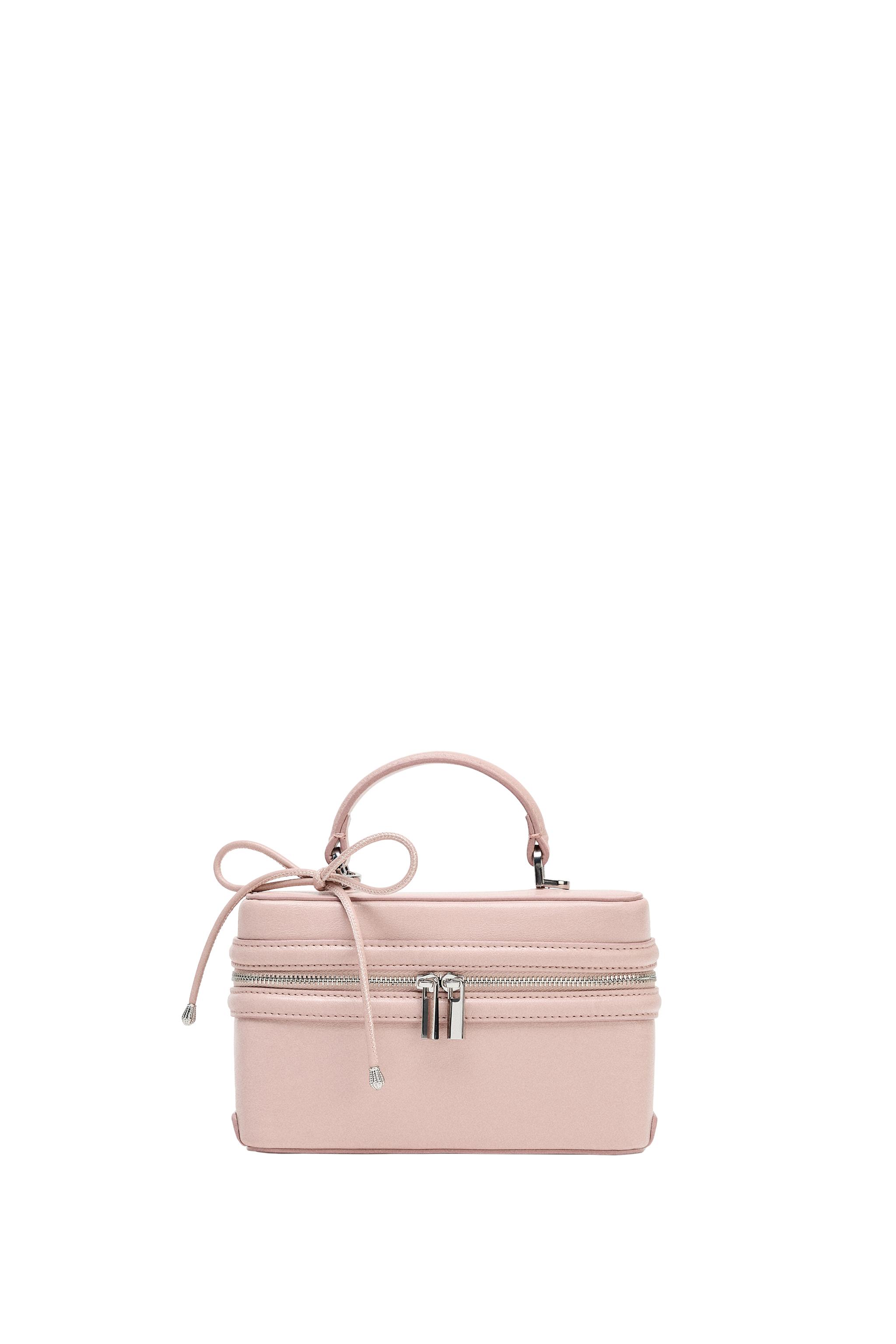 リボンディテール バニティバッグ - ピンク | ZARA Japan / 日本