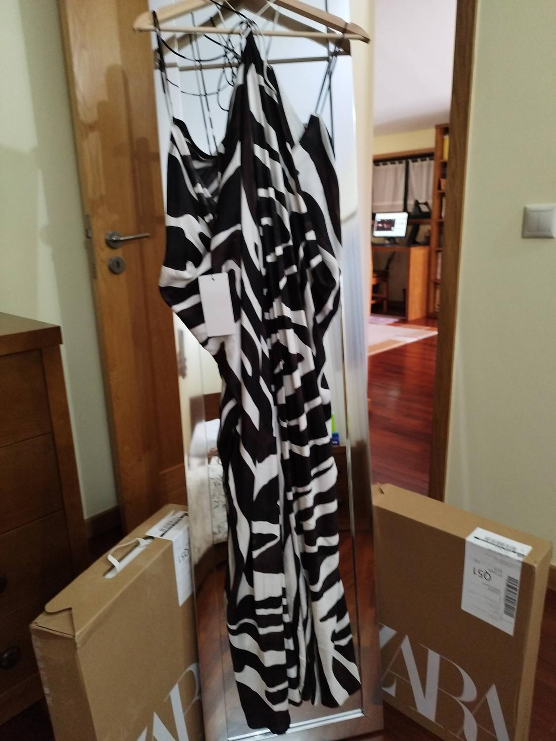 ZW COLLECTION ANIMAL PRINT HALTER DRESS - Image 5