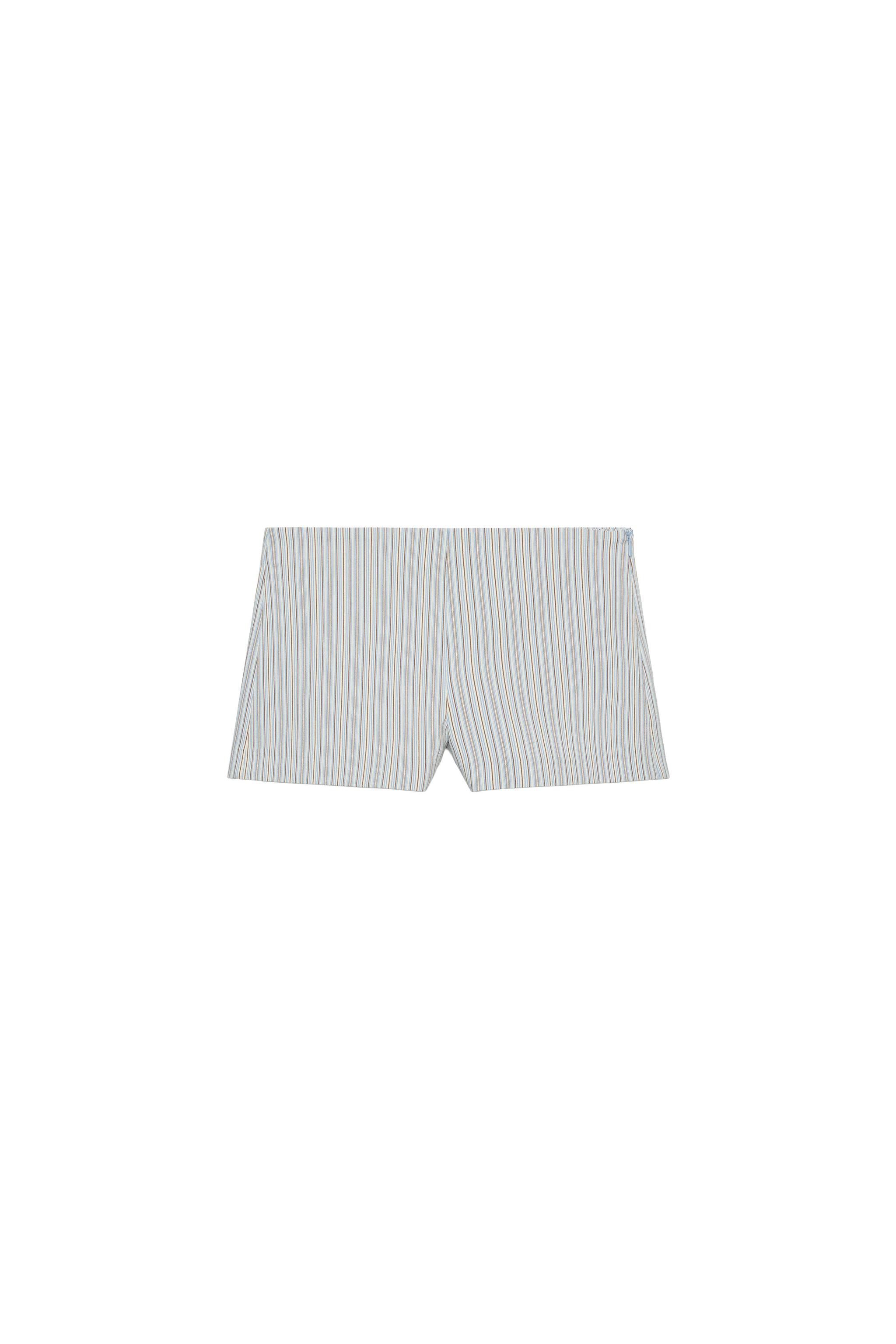 MINI STRIPED SHORTS