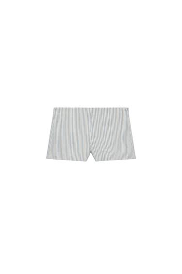MINI KRATKE HLAČE S ČRTAMI - Večbarvno od Zare