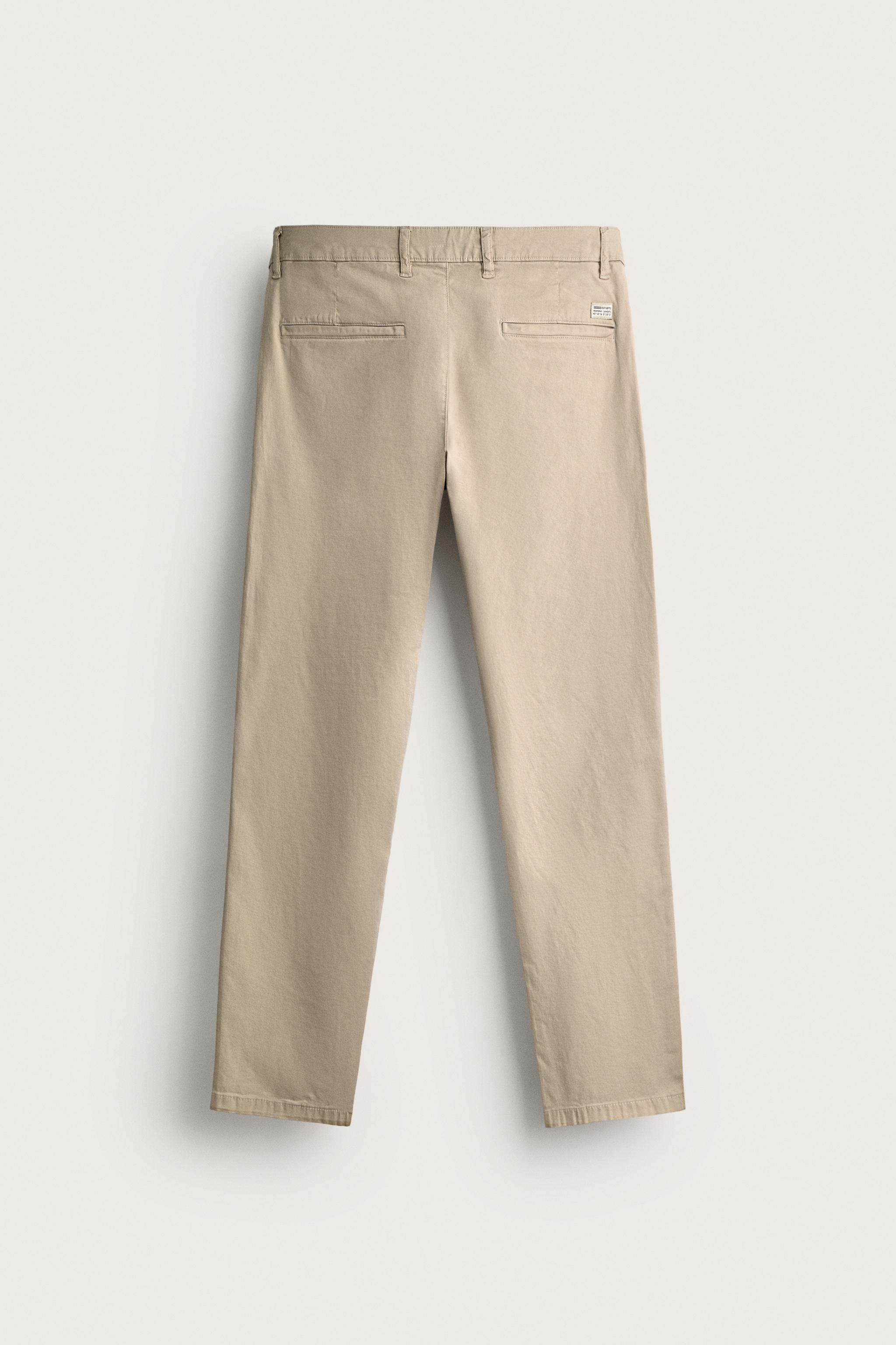 SKINNY FIT CHINO PANTS