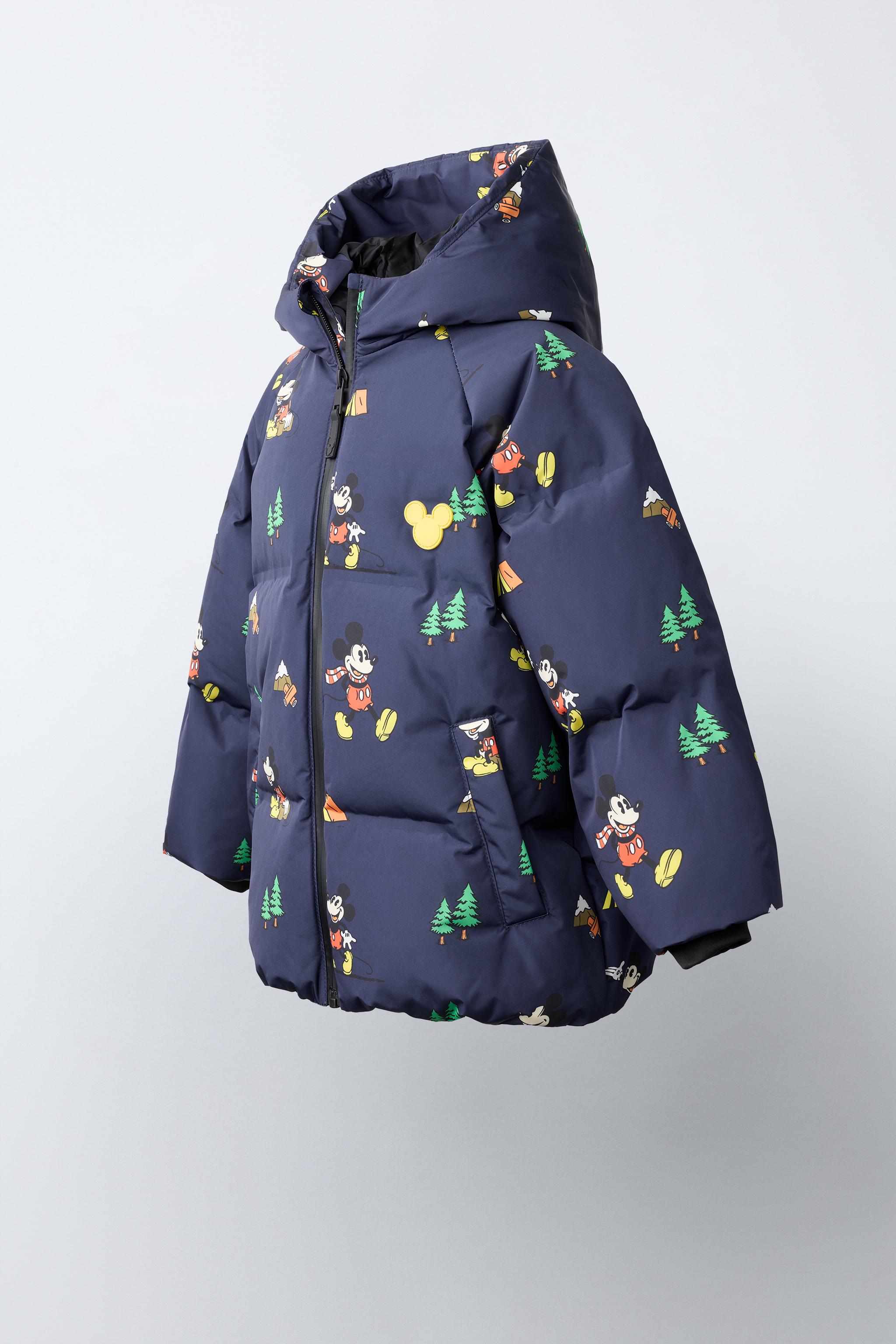 DOUDOUNE À CAPUCHE 50 % PLUMES ET DUVET DÉPERLANTE MICKEY MOUSE © DISNEY