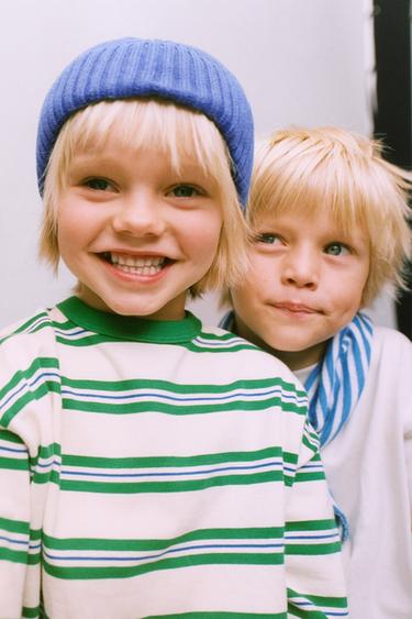 BANDANA A RIGHE - Blu chiaro di Zara