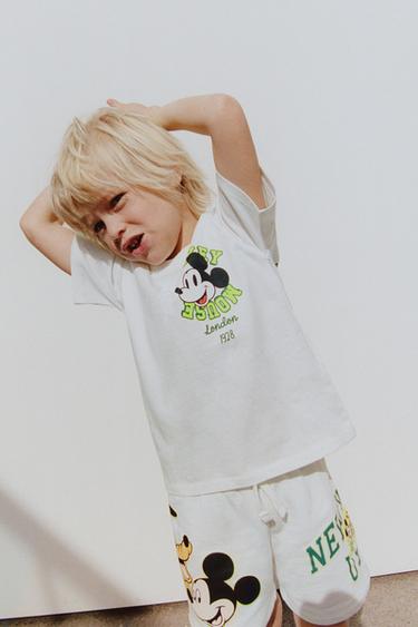 T-SHIRT IMPRIMÉ MICKEY MOUSE © DISNEY - Blanc de Zara