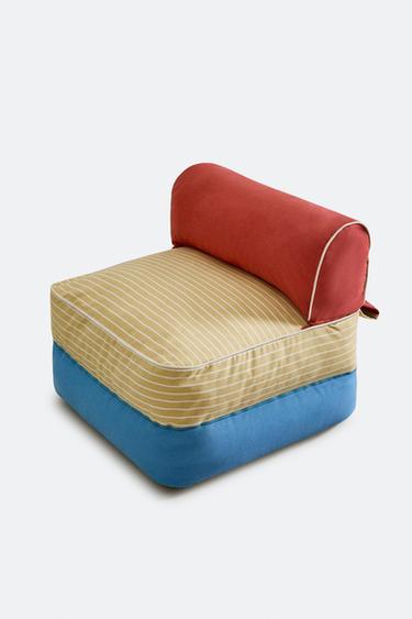 キッズ コットンデタッチャブル フロアクッションマルチカラーZaraのキッズ コットンデタッチャブル フロアクッション - マルチカラー