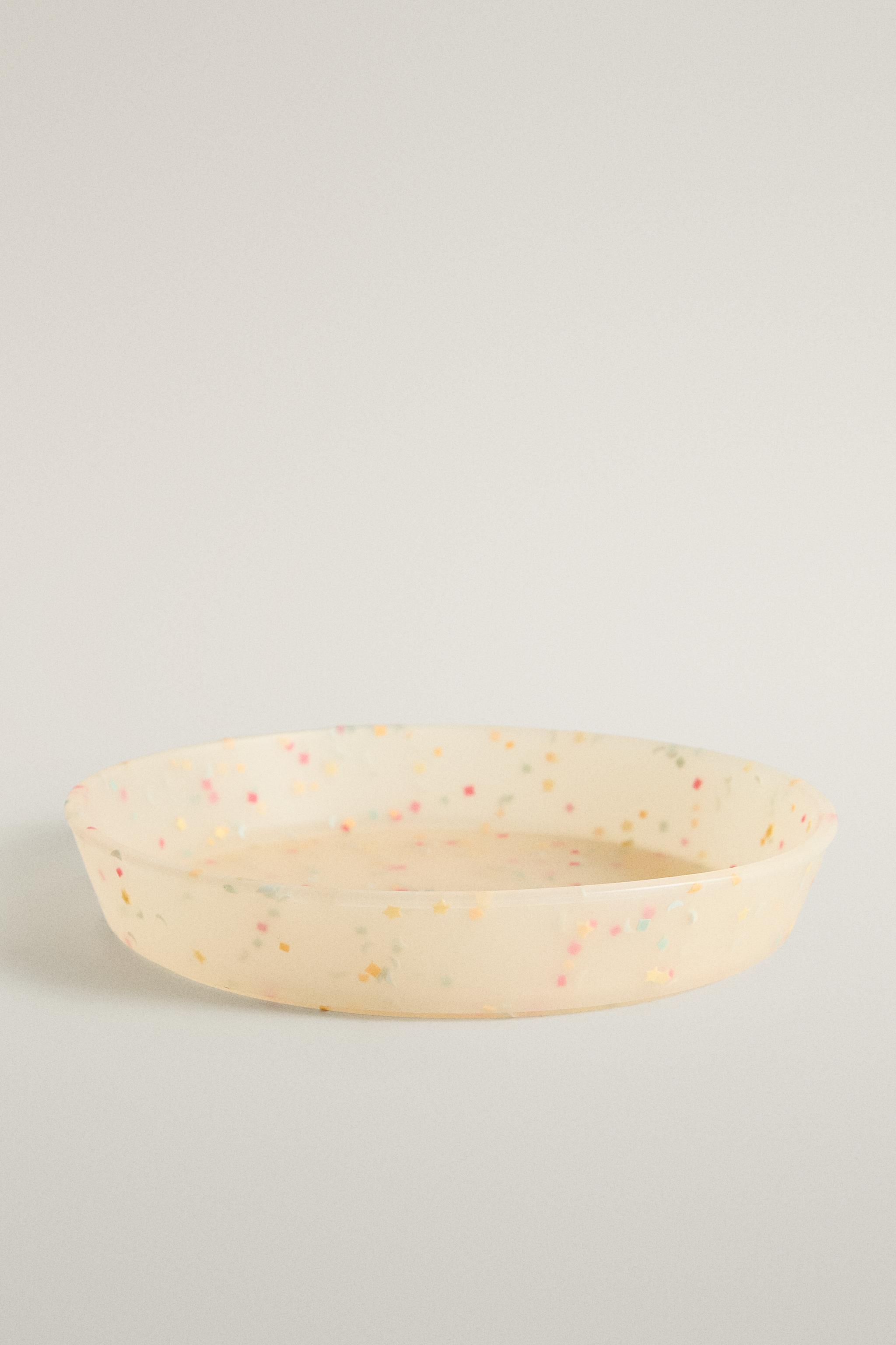 ASSIETTE ENFANT SILICONE CONFETTIS