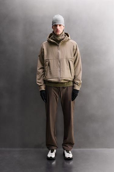 TECHNICAL FLEECE SWEATSHIRT - camel by Zara