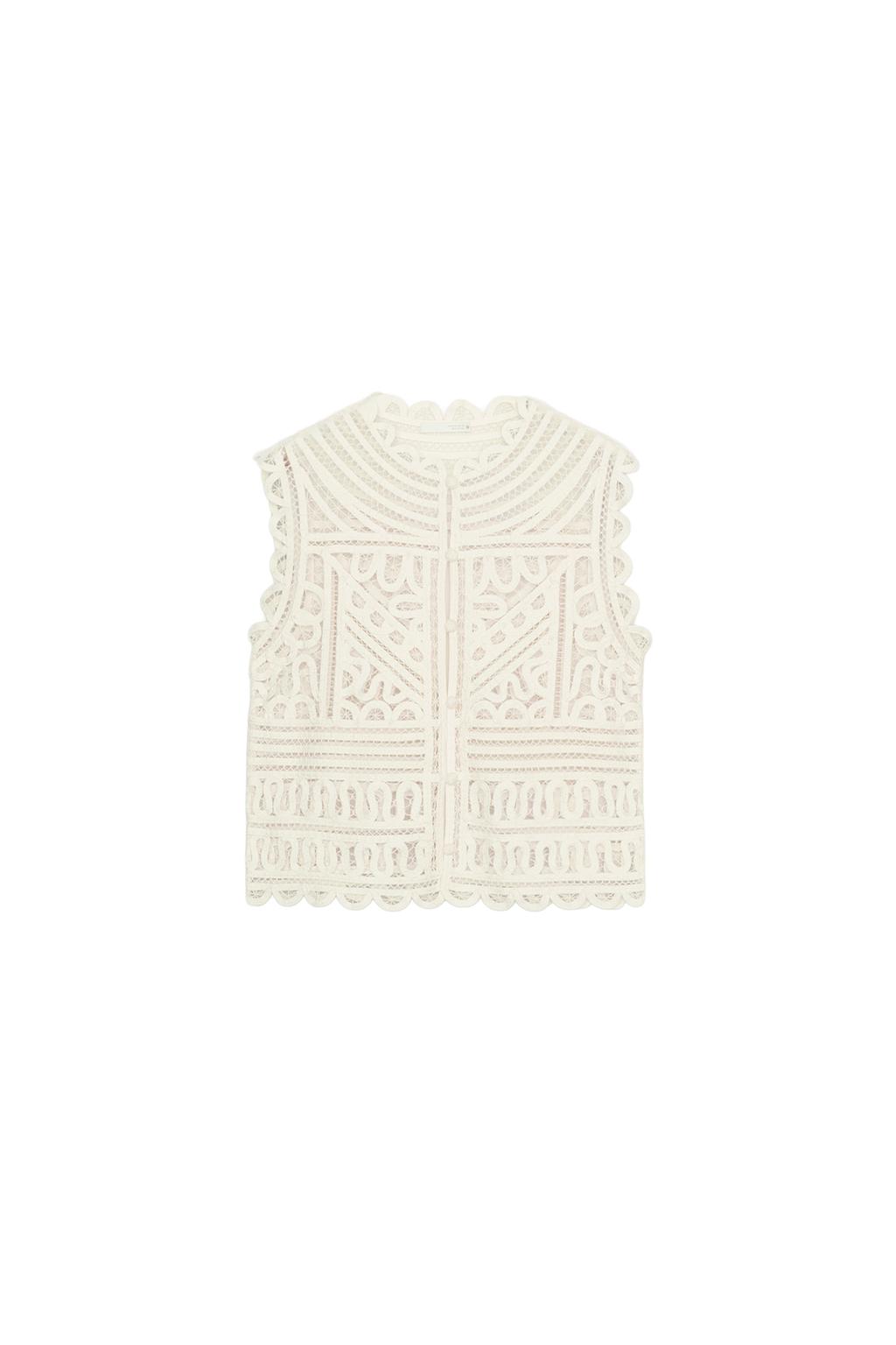 ZW COLLECTION CROCHET BLOUSE - image 3