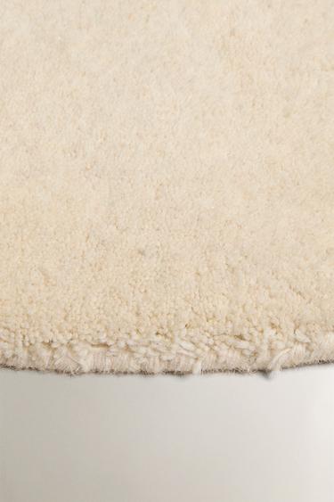 TAPPETO IRREGOLARE LANA LISCIA - Bianco di Zara