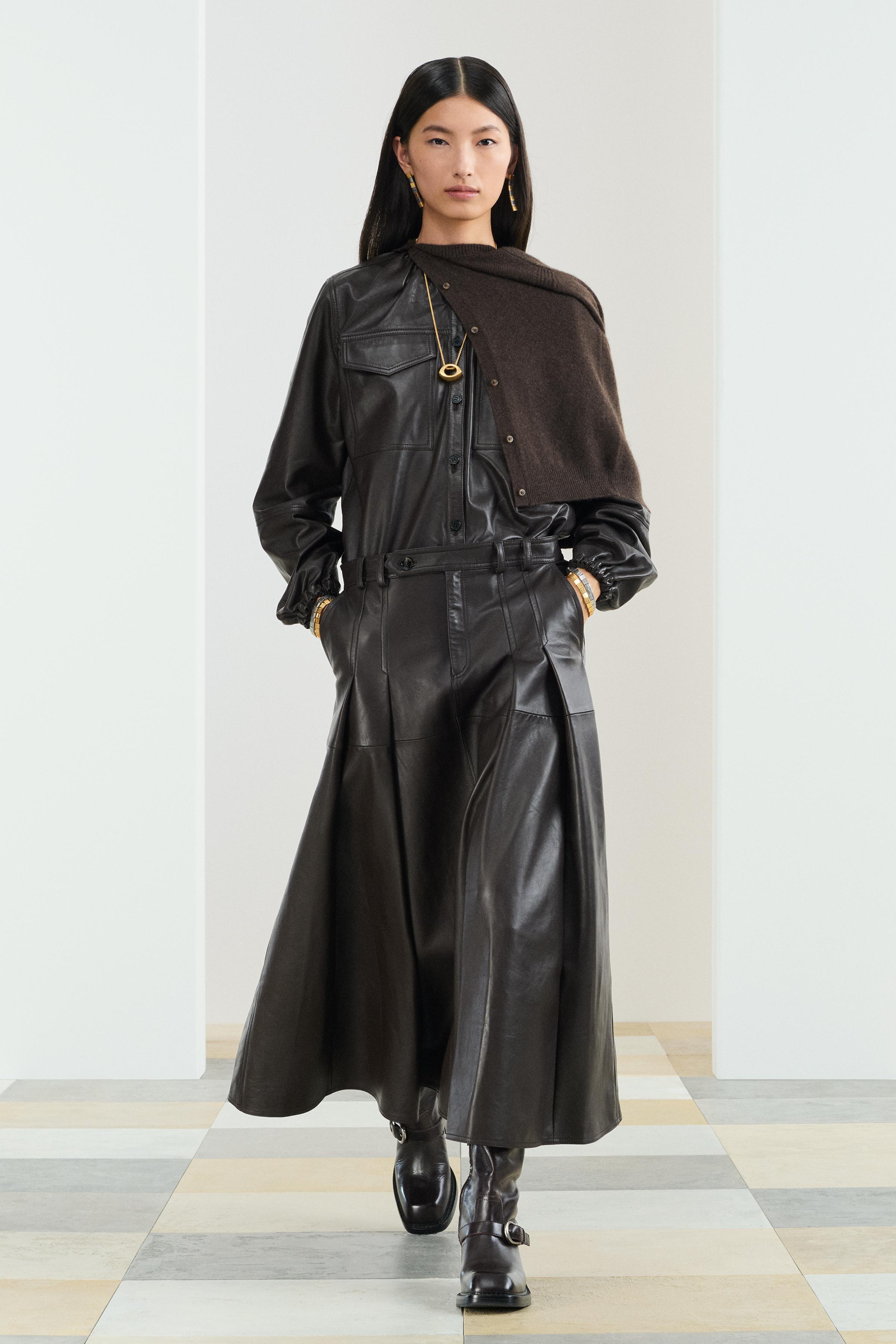 LTHR VRSHRT - Chocolate | ZARA United States