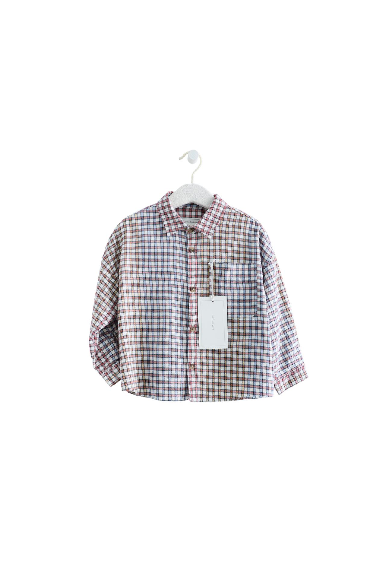 ZARA TIMELESS - рубашка в клетку