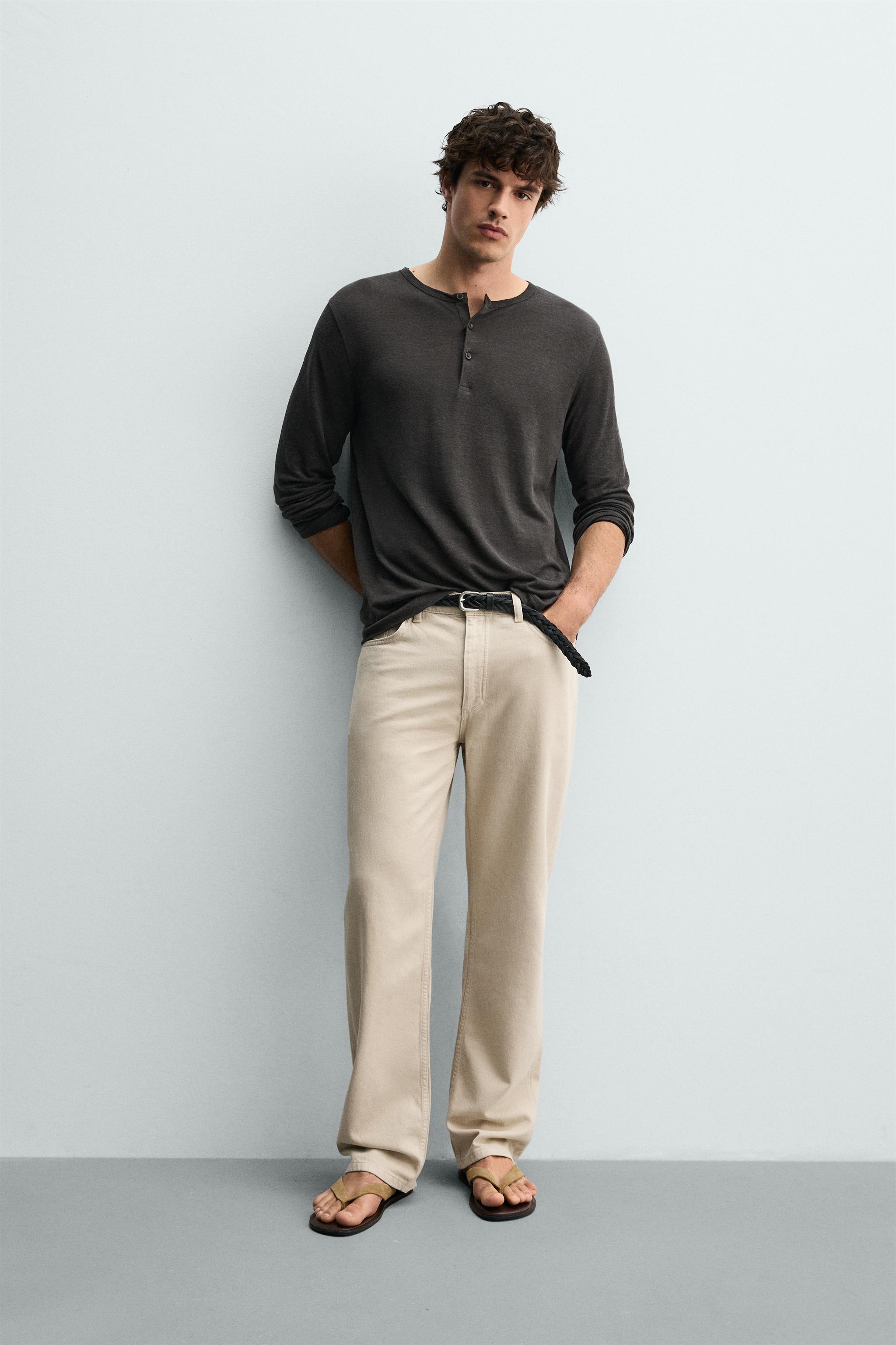 ZARA ダブルTシャツ M  ブラウン ZARA - ZARA ダブルTシャツ M ブラウンの通販 by lilyy's shop｜ザラ