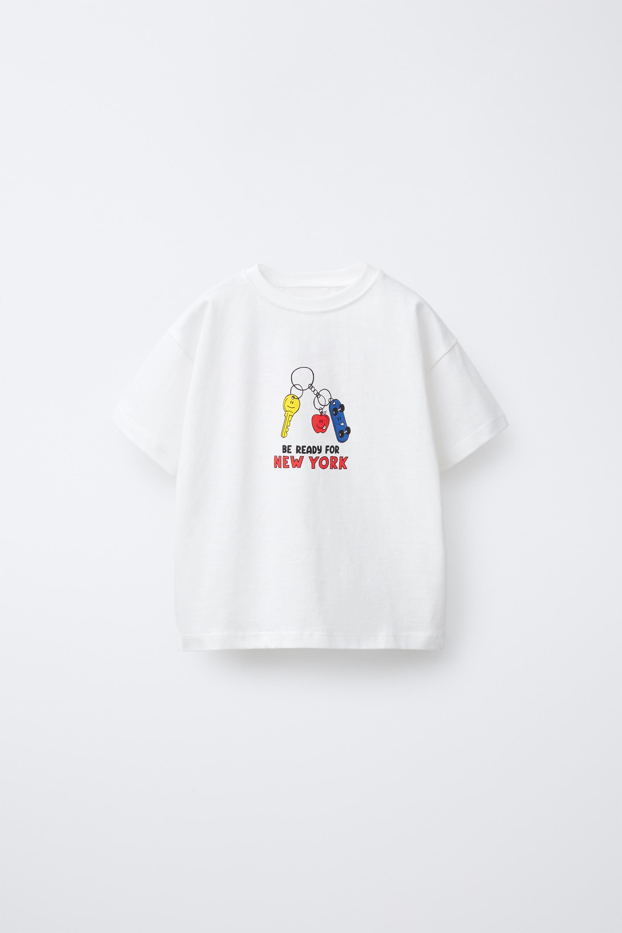 テキストプリント Tシャツ - ホワイト | ZARA Japan / 日本 テキストプリント Tシャツ - ホワイト | ZARA Japan / 日本