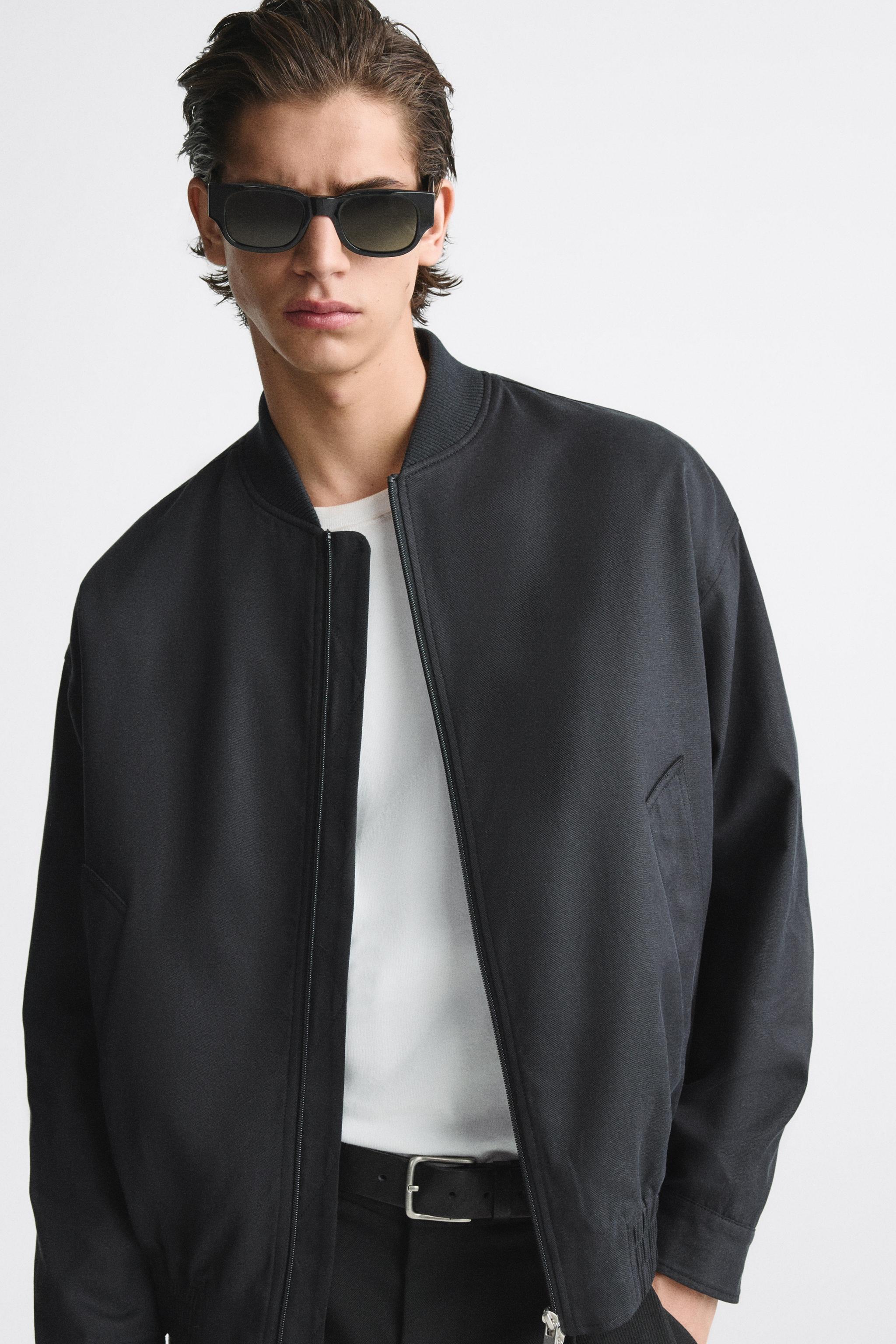 Cazadora bomber shop hombre zara