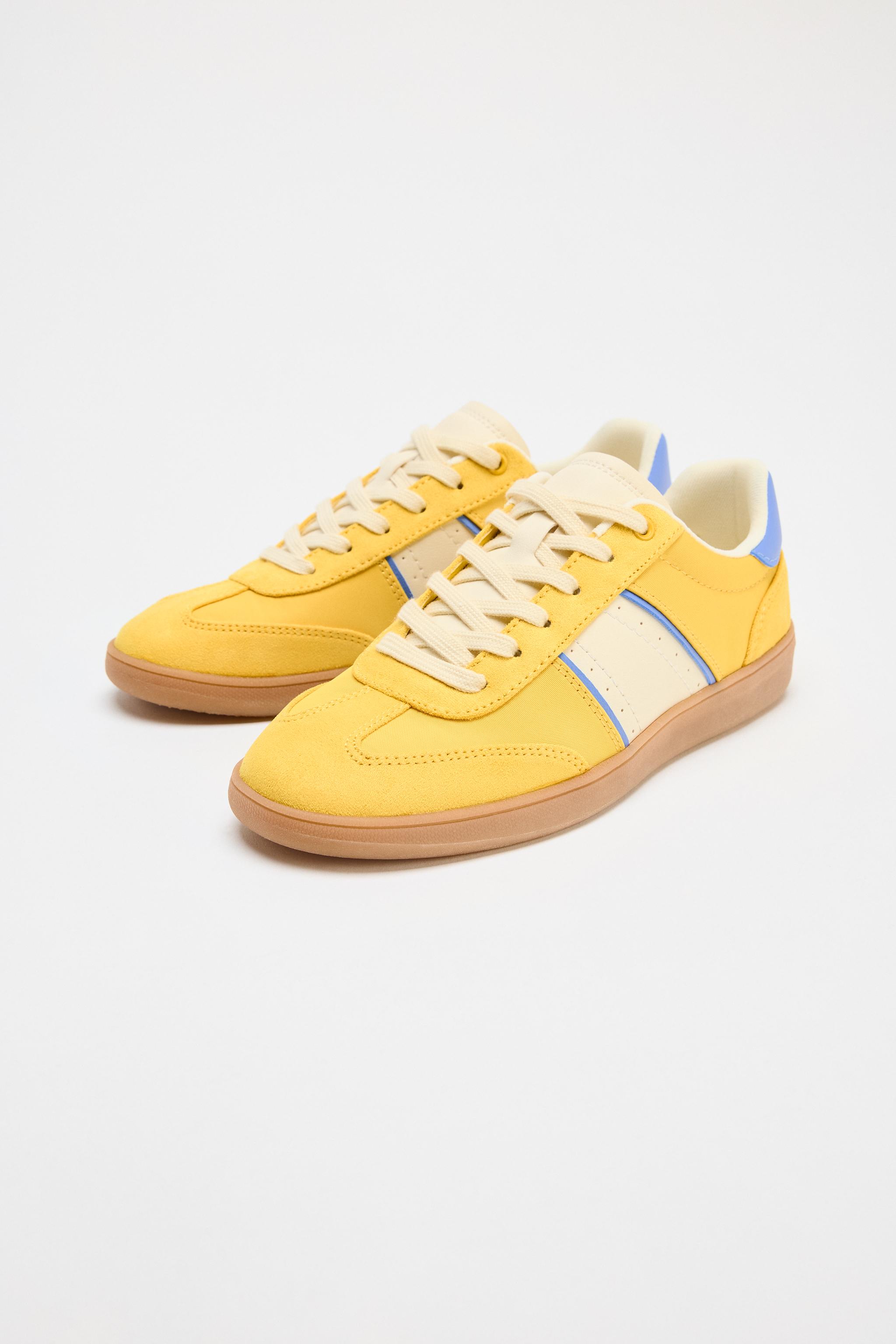 COLORFUL SNEAKERS - Yellow | ZARA United States