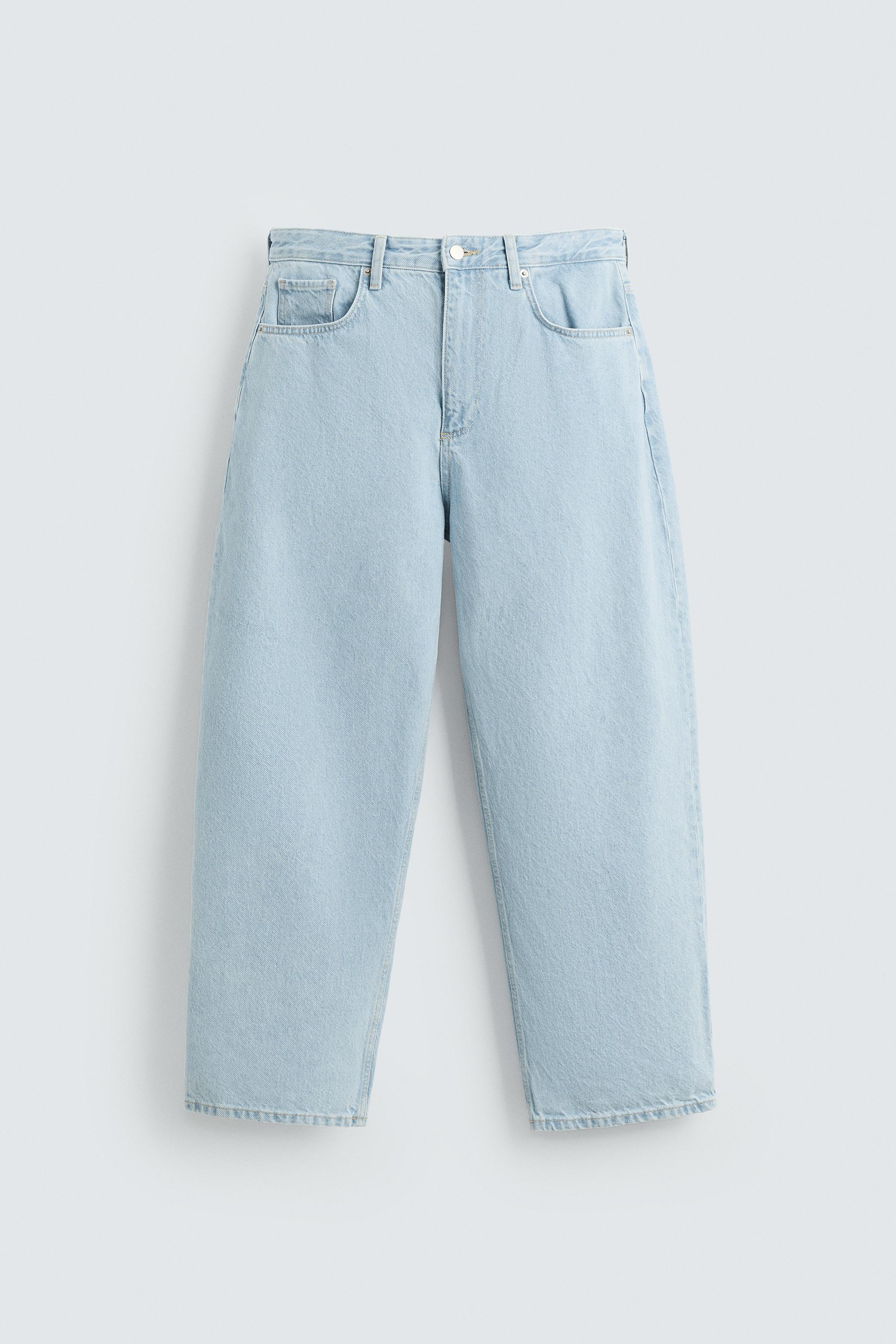 TAPERED WIDE FIT JEANS