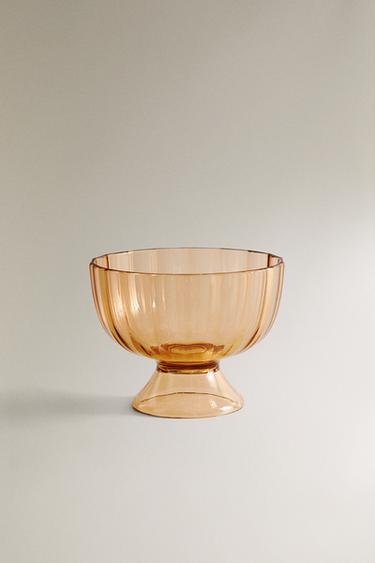 COLOURED ACRYLIC ICE CREAM CUP - Caramel by Zara - Image 0