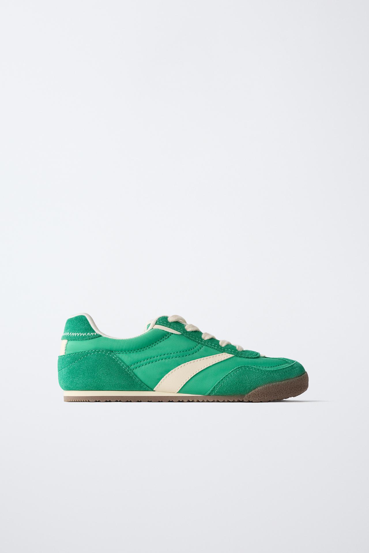 SLIM SOLE SNEAKERS — Green