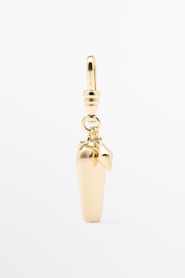 Charm alargado colgante - Dorado de Zara - Imagen 0