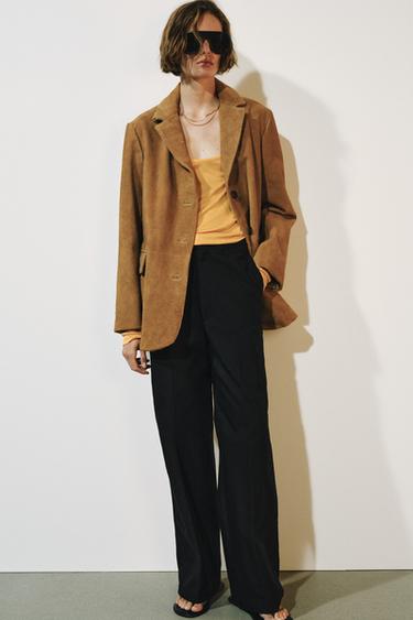 ZW COLLECTION STRAIGHT-LEG TROUSERS - Black by Zara - Image 0