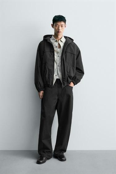 QUILTED TECHNICAL JACKET - Black by Zara