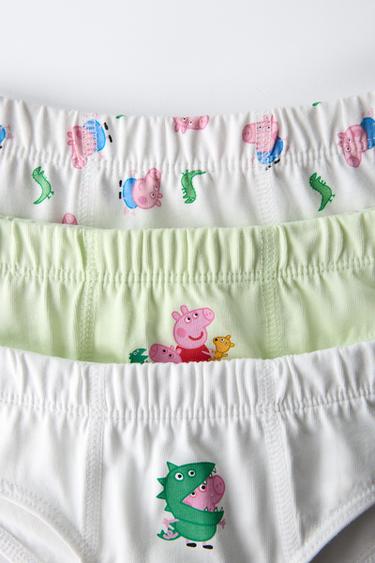 2-6 ANS/ LOT DE TROIS SLIPS PEPPA PIG ™ - Blanc de Zara - Image 1