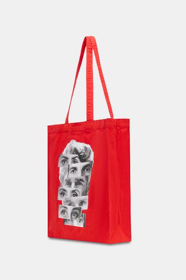 ALMODÓVAR TOTE BAG - Red by Zara - Image 2