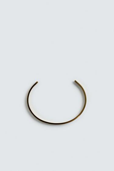 سوار صلب من الفولاذ المقاوم للصدأ - ذهبي by Zara