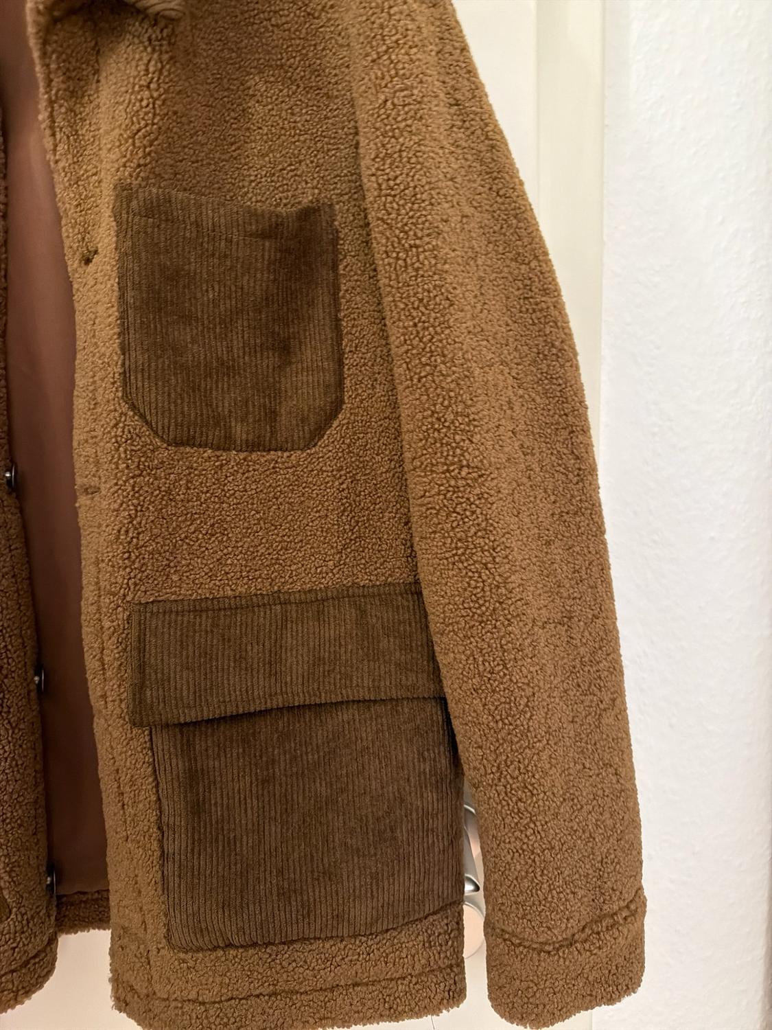 COMBINED FAUX SHEARLING JACKET - Image 2