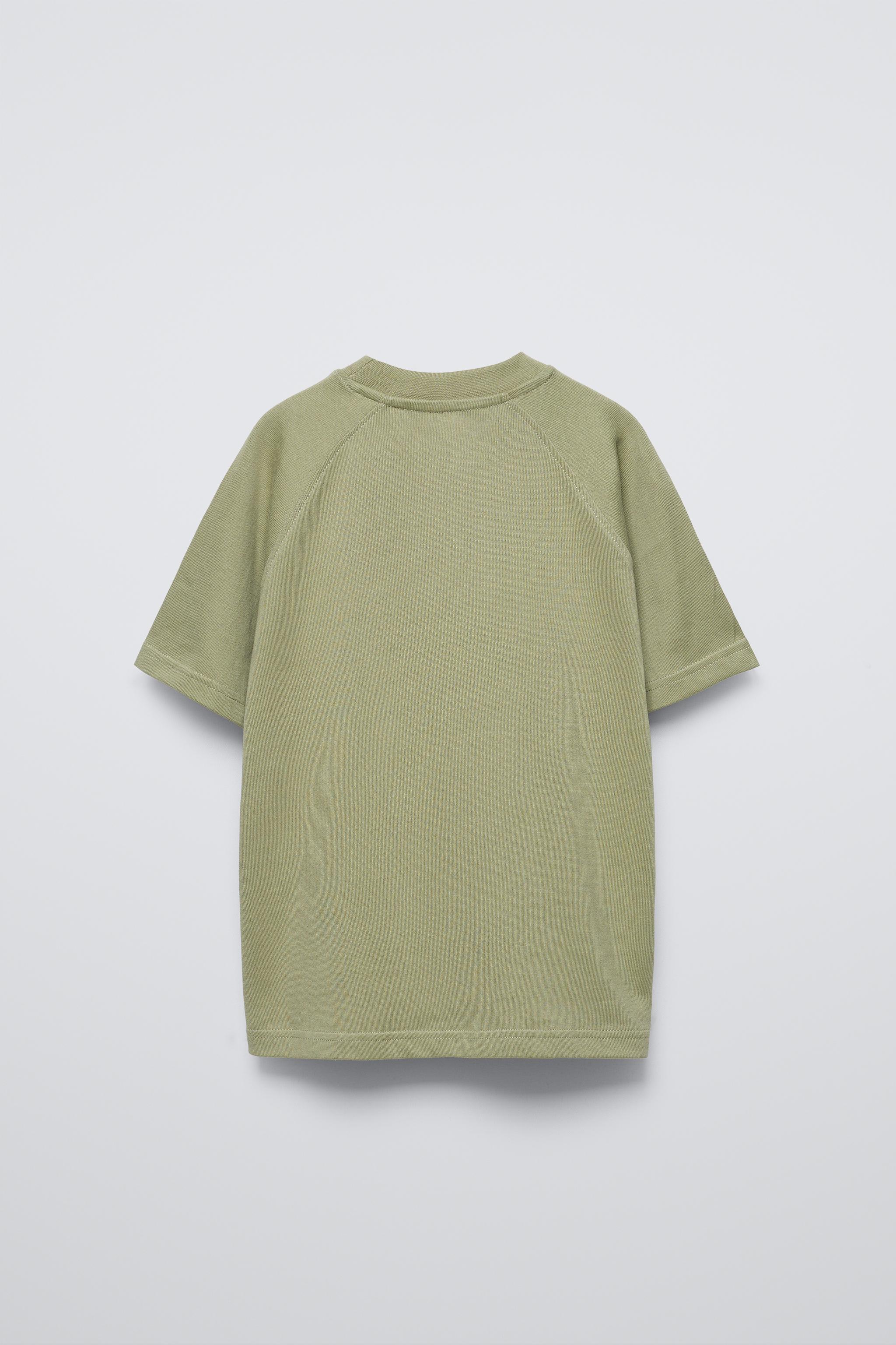 R13 Women's Elongated T Shirt Dress, Light Olive, Green, M-L