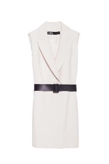 WRAP WAISTCOAT WITH BELT
