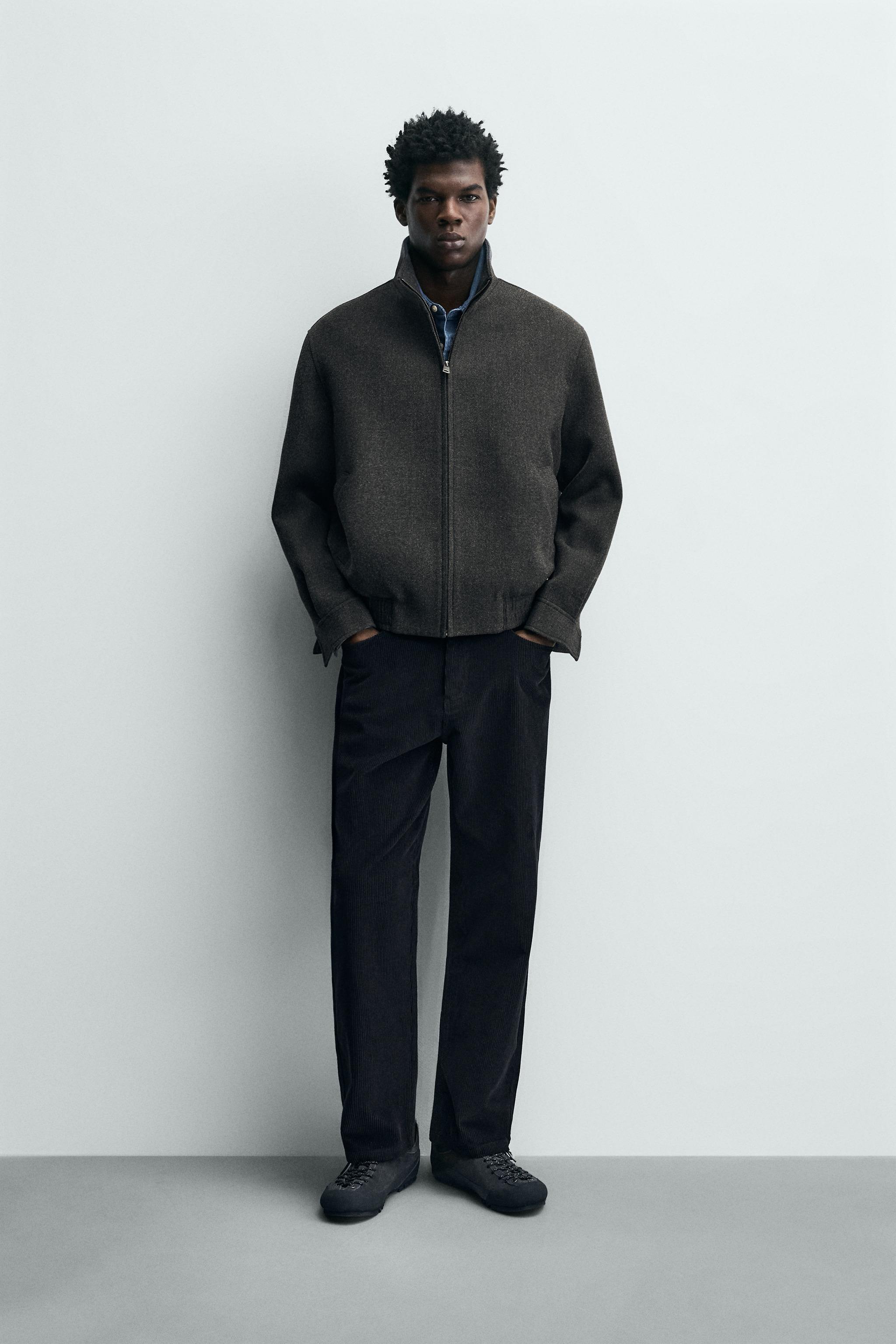 BLOUSON EN DRAP À ZIP