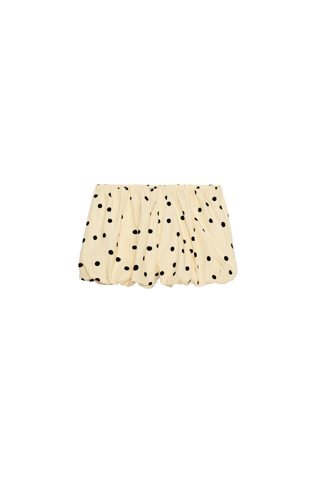 POLKA DOT BALLOON SHORTS