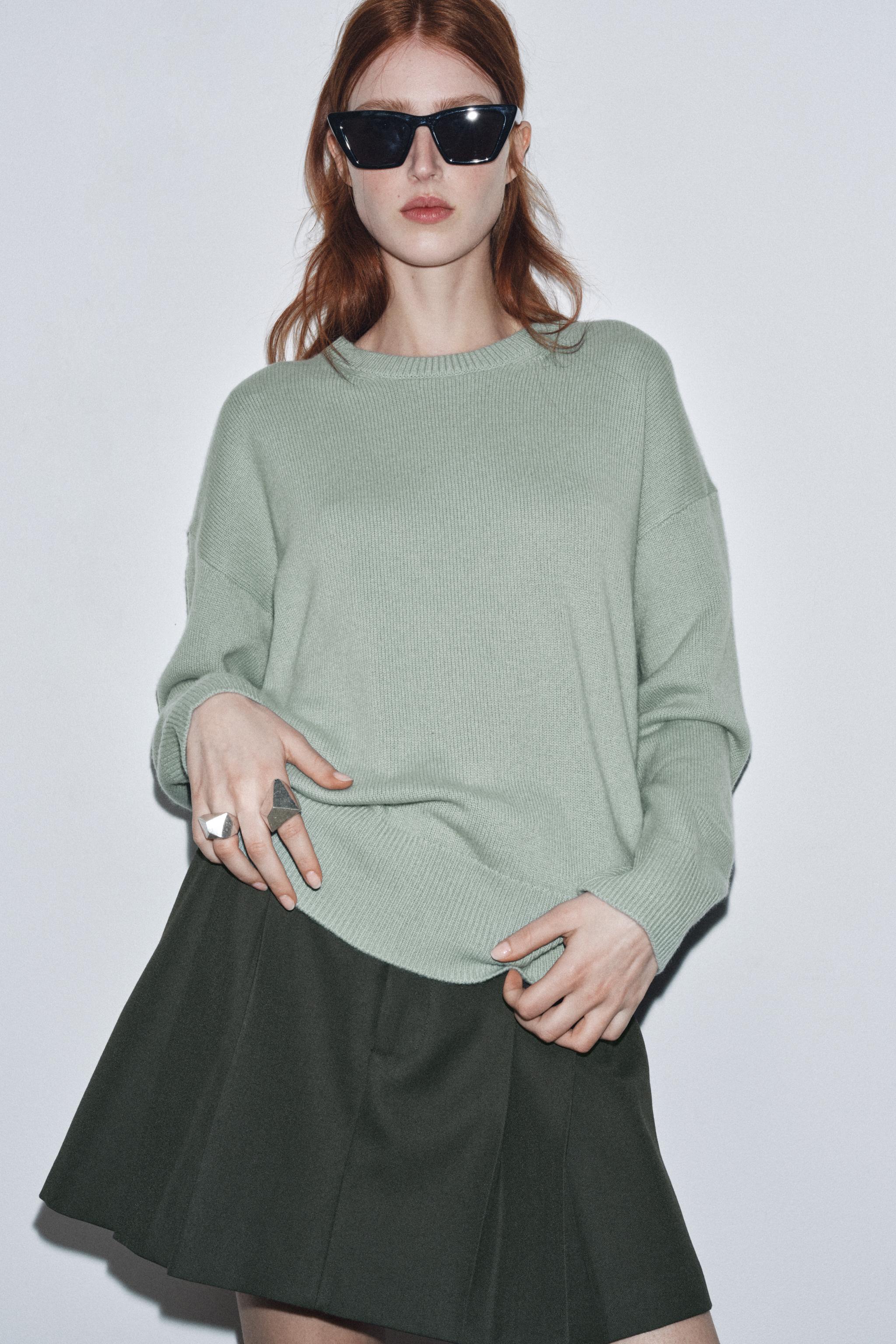 100% CASHMERE OVERSIZED SWEATER